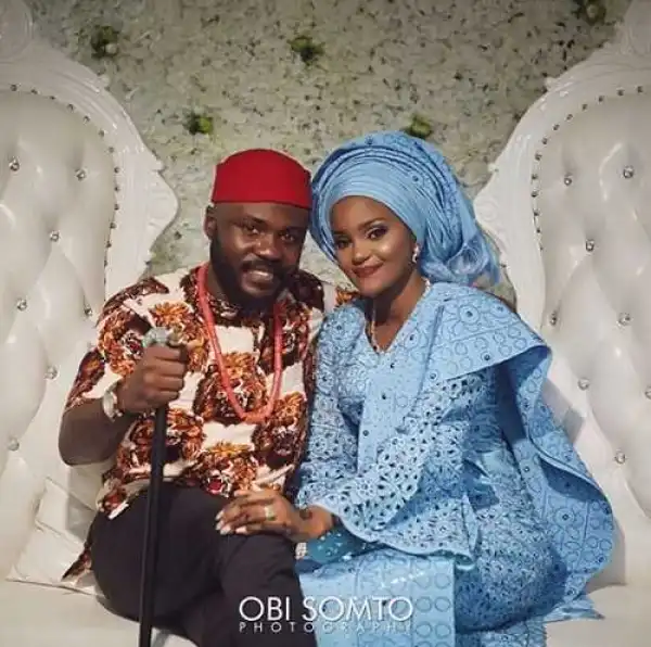 Celebrity photographer George Okoro and Rakiya